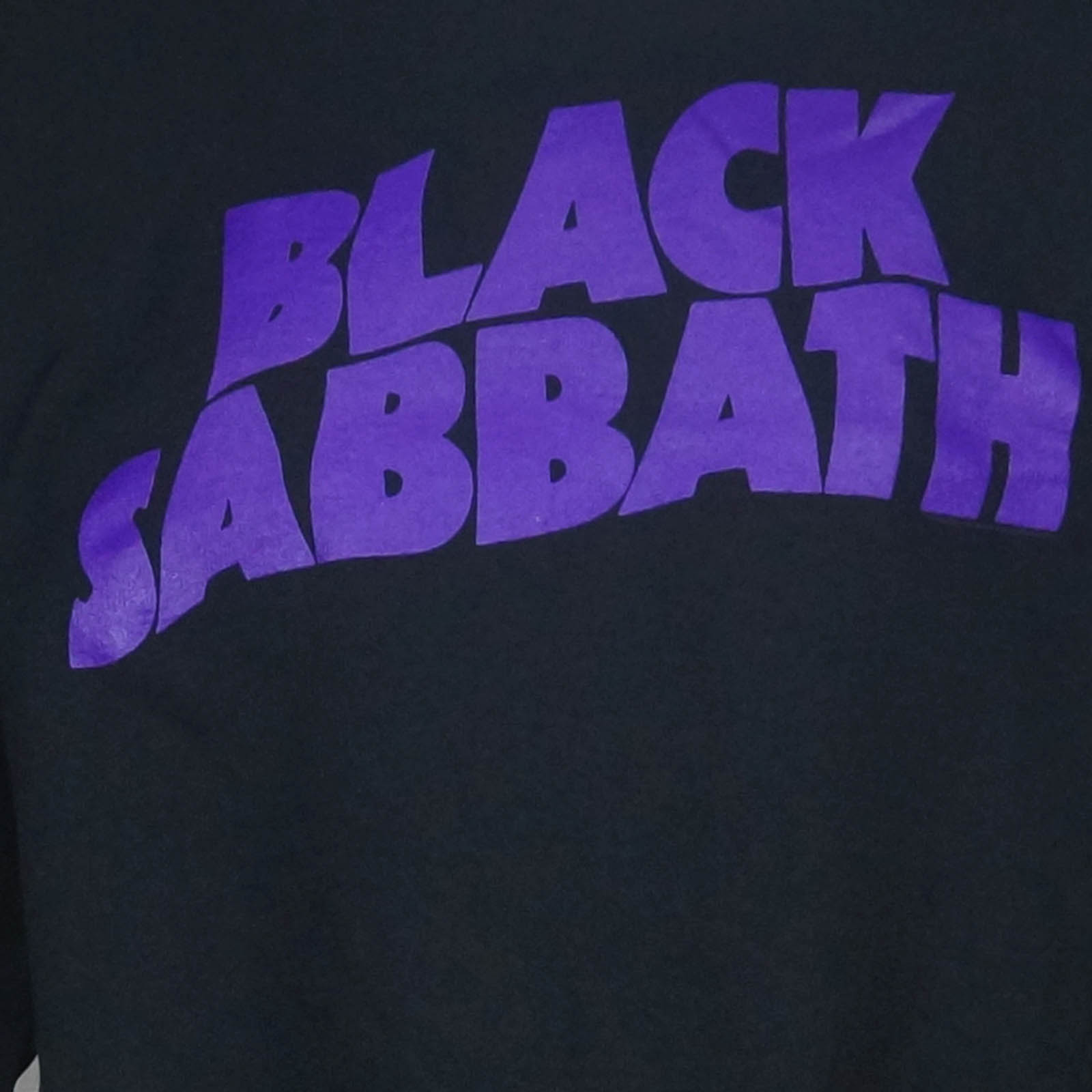 Black Sabbath Crew Neck Sweatshirt - Purple Logo - Merch2rock Alternative Clothing